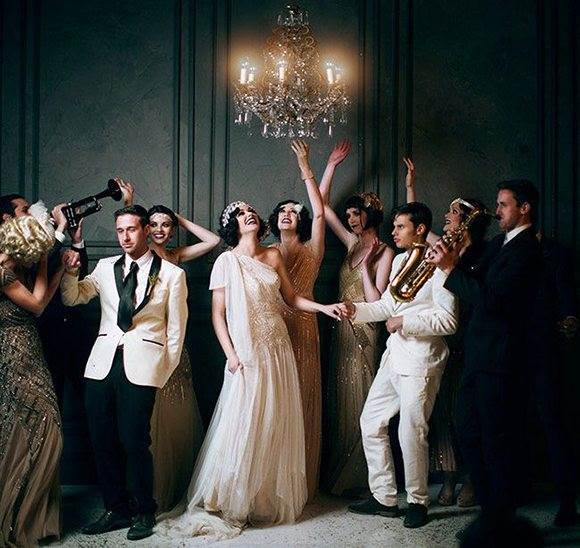 Gatsby wedding small - Wesele w stylu Wielkiego Gatsby Profesjonalny DJ i Wodzirej na wesele i imprezę firmową